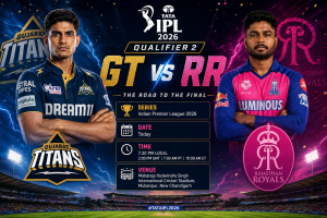 Rajasthan Royals vs Gujarat Titans IPL 2026 Qualifier 2